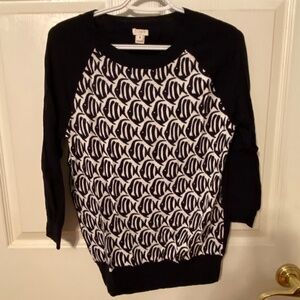 J. Crew Fish Sweater